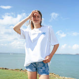 Space Sheep Oversized Tee - White