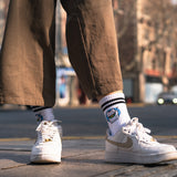 Fortune Feline Athletic Sock