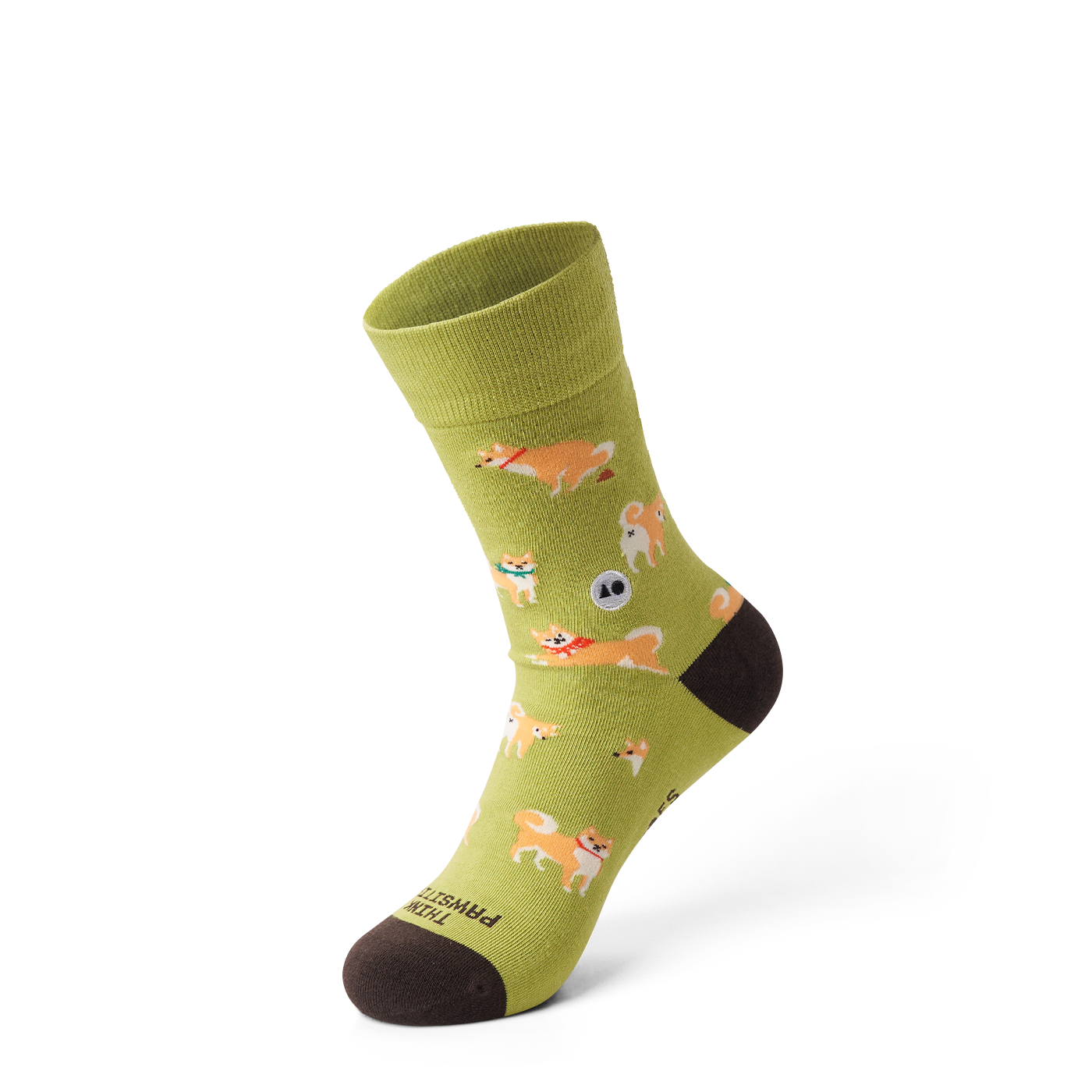 Pawsitively Shiba Sock