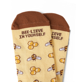 Keep on Bee-lieving Sock