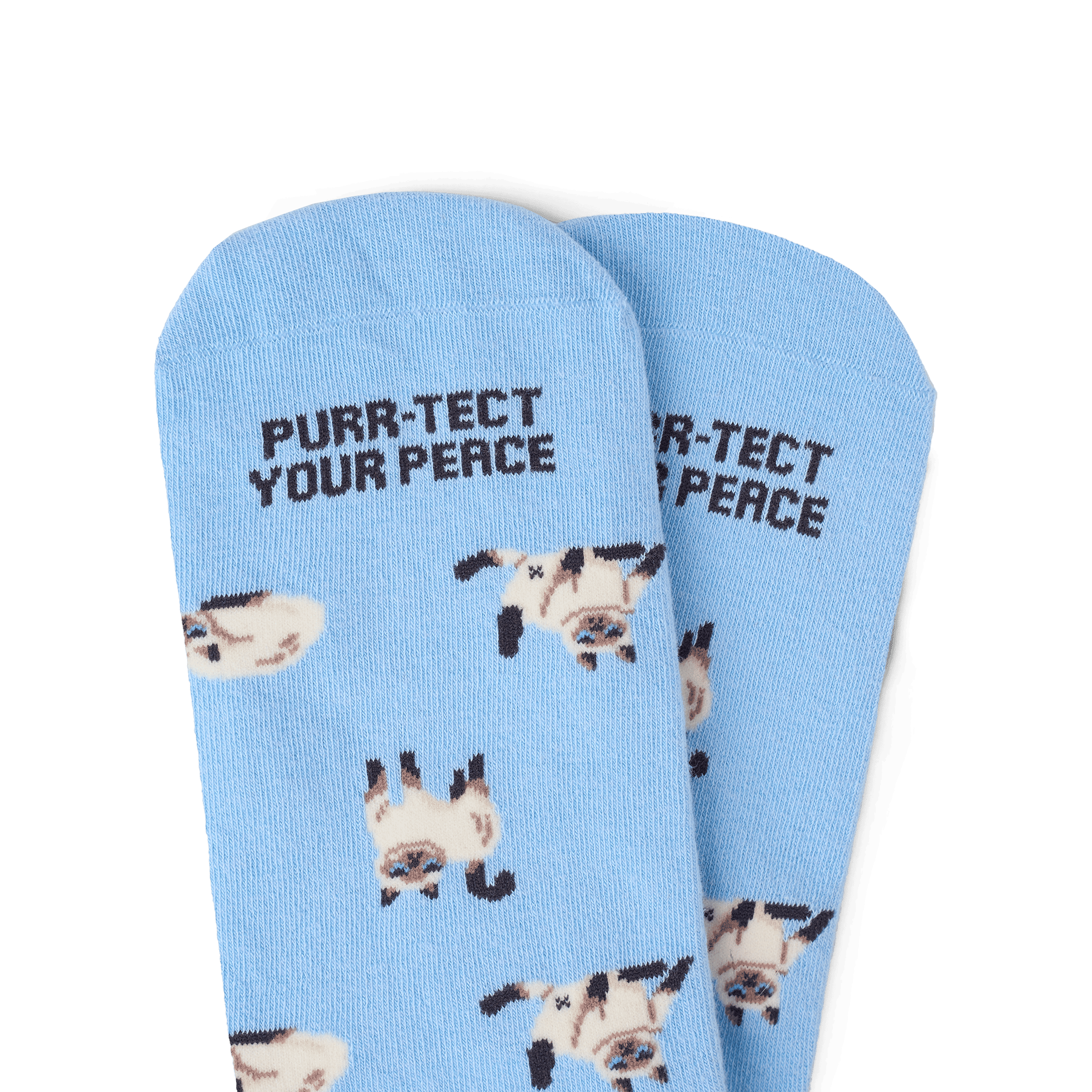 Grumpy Siamese Sock