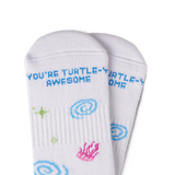 Turtle-y Awesome Athletic Sock