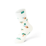 Talking Toes + Starbucks WEAVE Crew Sock