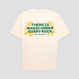 Curious by Nature Oversized Tee - Cream