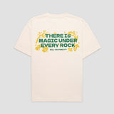 Curious by Nature Oversized Tee - Cream